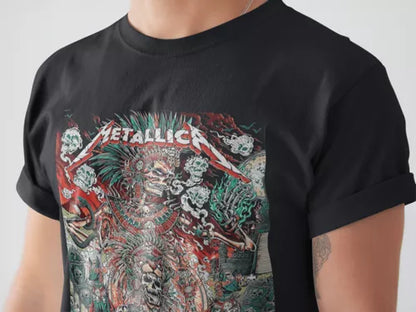 Playera Camiseta Metallica M72 Mexihkah Tlatoani