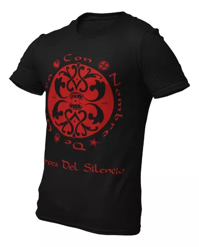 Playera Camiseta Héroes Del Silencio Con Nombre De Guerra