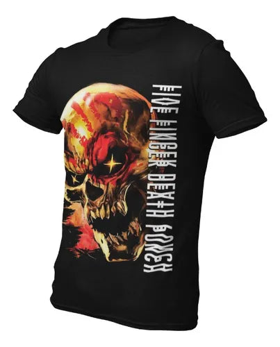 Playera Camiseta Five Finger Death Punch Roll Dem Bones