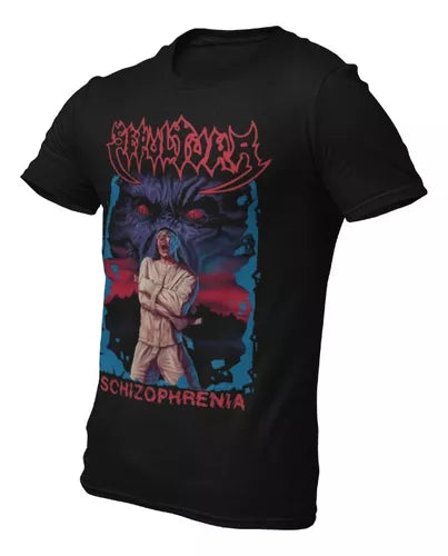 Playera Camiseta Sepultura Schizophrenia