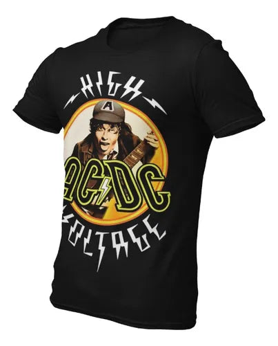 Playera Camiseta Ac Dc High Voltage