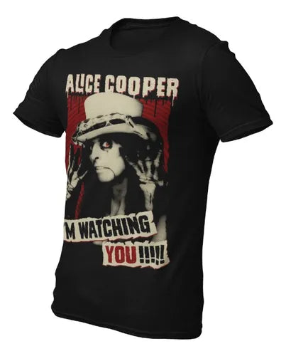 Playera Camiseta Alice Cooper I Am Watching You