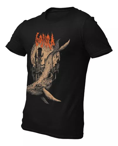 Playera Camiseta Gojira Flying Whales