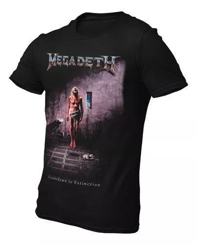 Playera Camiseta Megadeth Countdown To Extinction