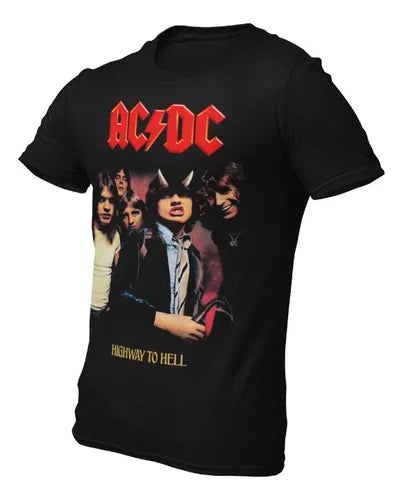 Playera Camiseta Ac Dc Highway To Hell