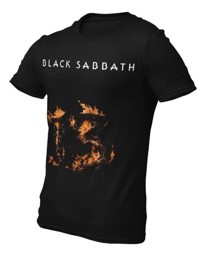 Playera Camiseta Black Sabbath 13