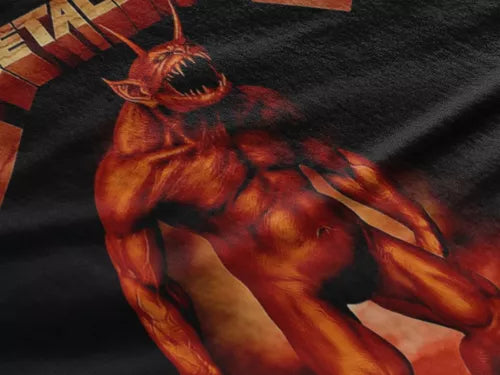 Playera Camiseta Metallica Jump In The Fire