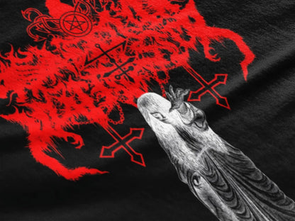 Playera Camiseta Satanic Warmaster Necrotic Miasma