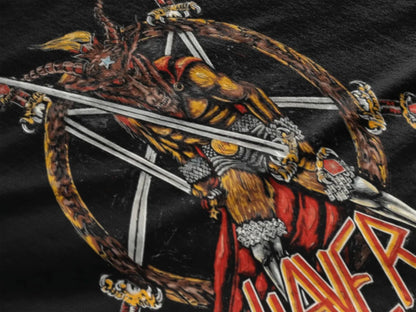 Playera Camiseta Slayer Die By The Sword Retro