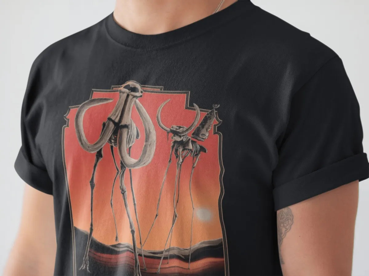 Playera Camiseta Mastodon Dalí