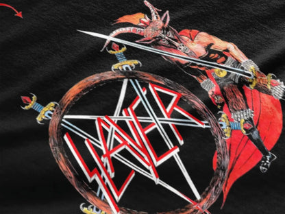 Playera Camiseta Slayer Show No Mercy