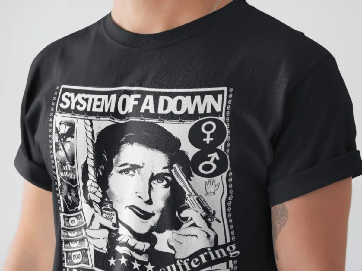 Playera Camiseta System Of A Down Aerials