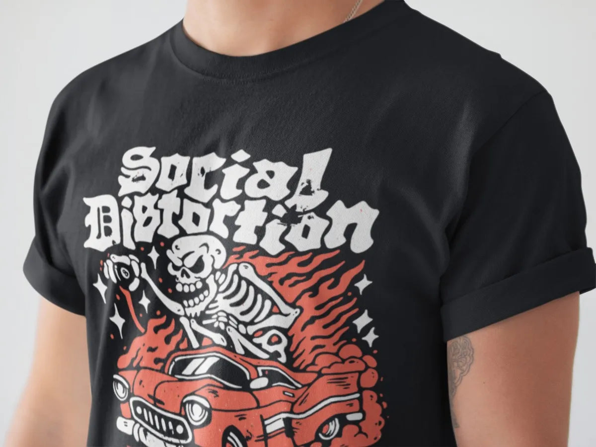 Playera Camiseta Social Distortion Hellride
