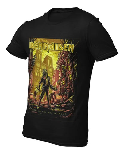 Playera Camiseta Iron Maiden Murders In The Rue Morgue