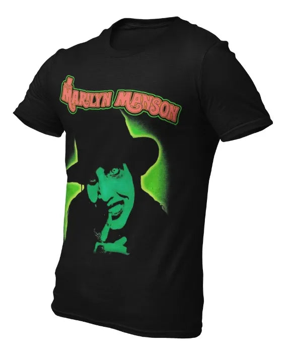 Playera Camiseta Marilyn Manson Smells Like Children