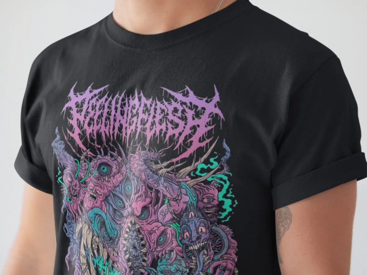 Playera Camiseta Peelingflesh Human Pudding