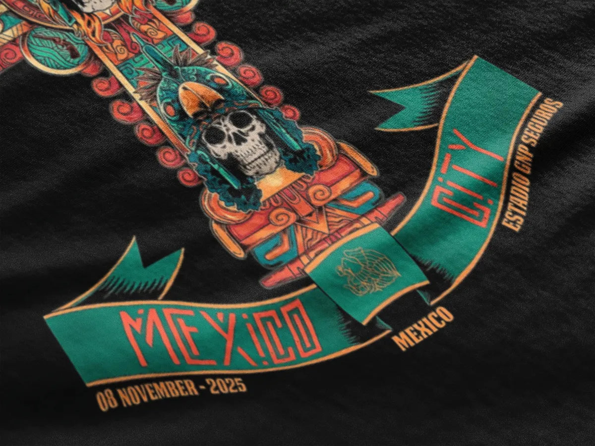 Playera Camiseta Guns n Roses México Concierto Sacrifice
