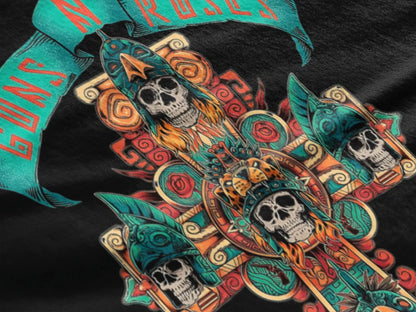 Playera Camiseta Guns n Roses México Concierto Sacrifice