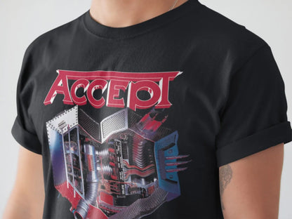 Playera Camiseta Accept Metal Heart