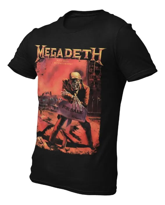 Playera Camiseta Megadeth Peace Sells But Whos Buying?