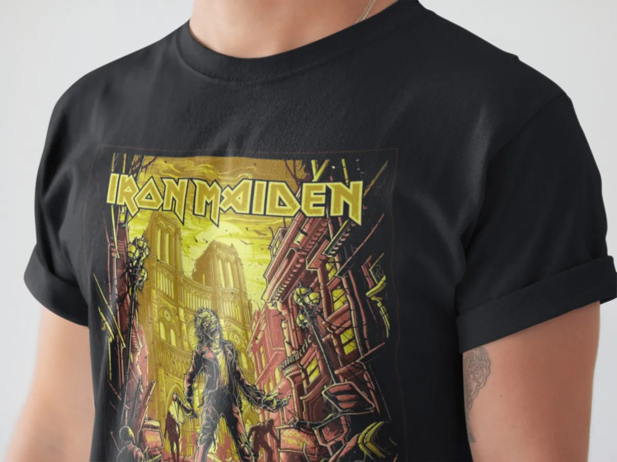 Playera Camiseta Iron Maiden Murders In The Rue Morgue