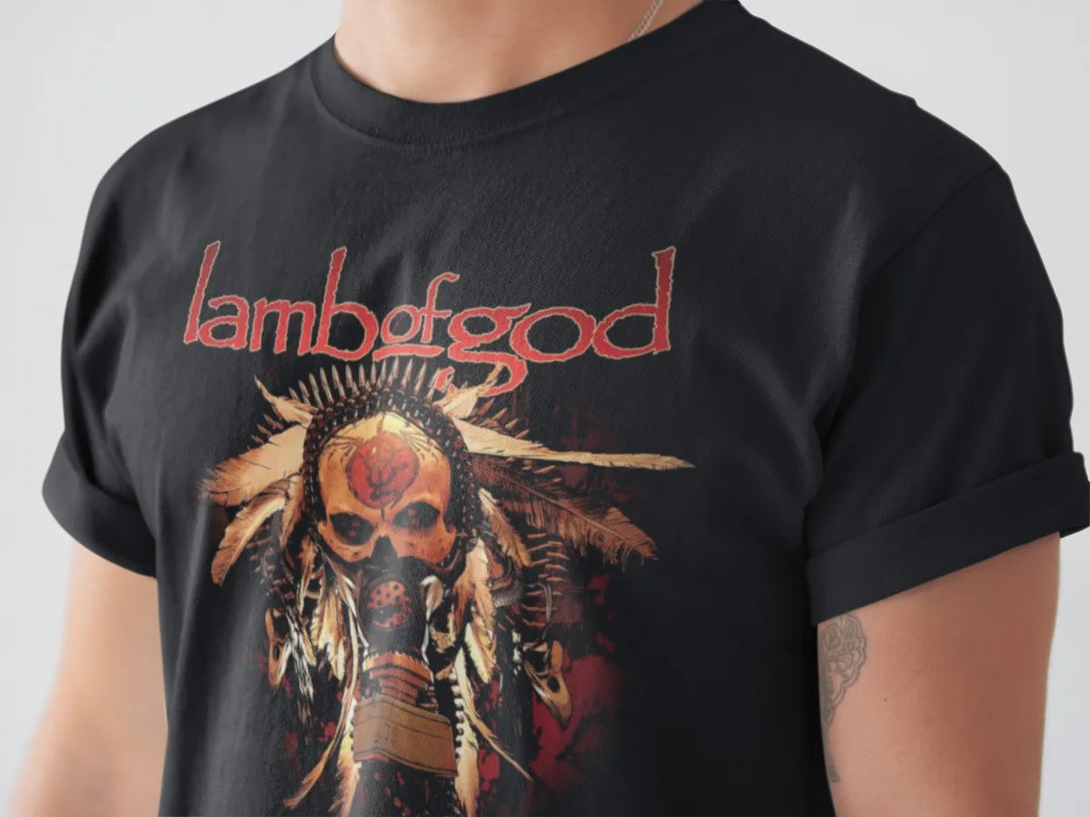 Playera Camiseta Lamb Of God Fake Messiah