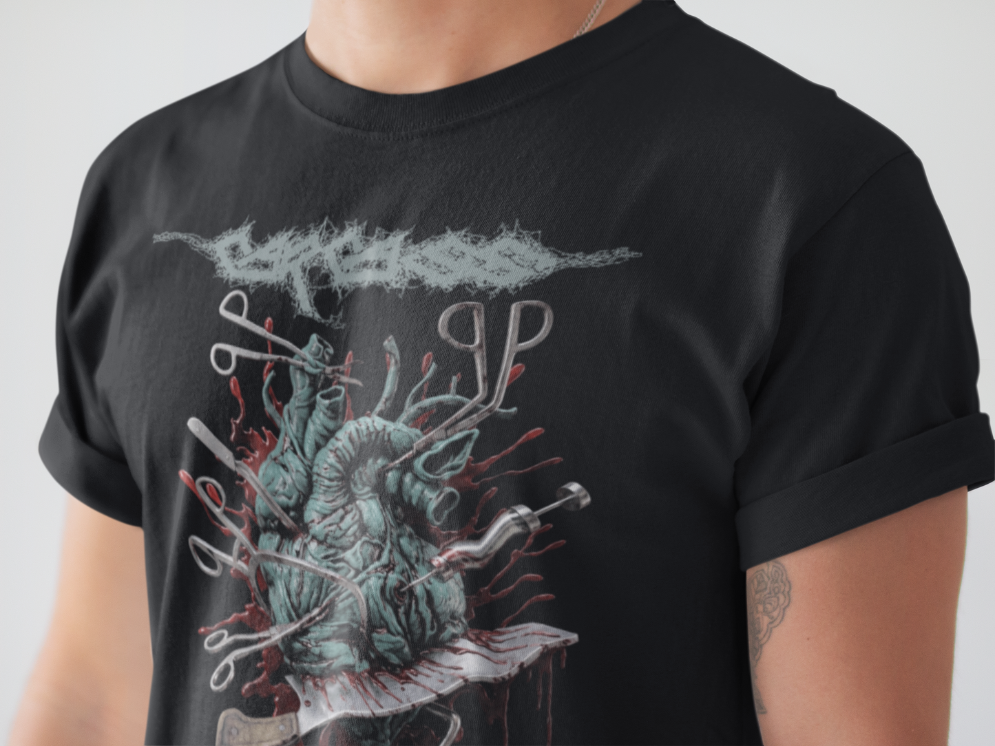 Playera Camiseta Carcass Eleanor Rigor Mortis
