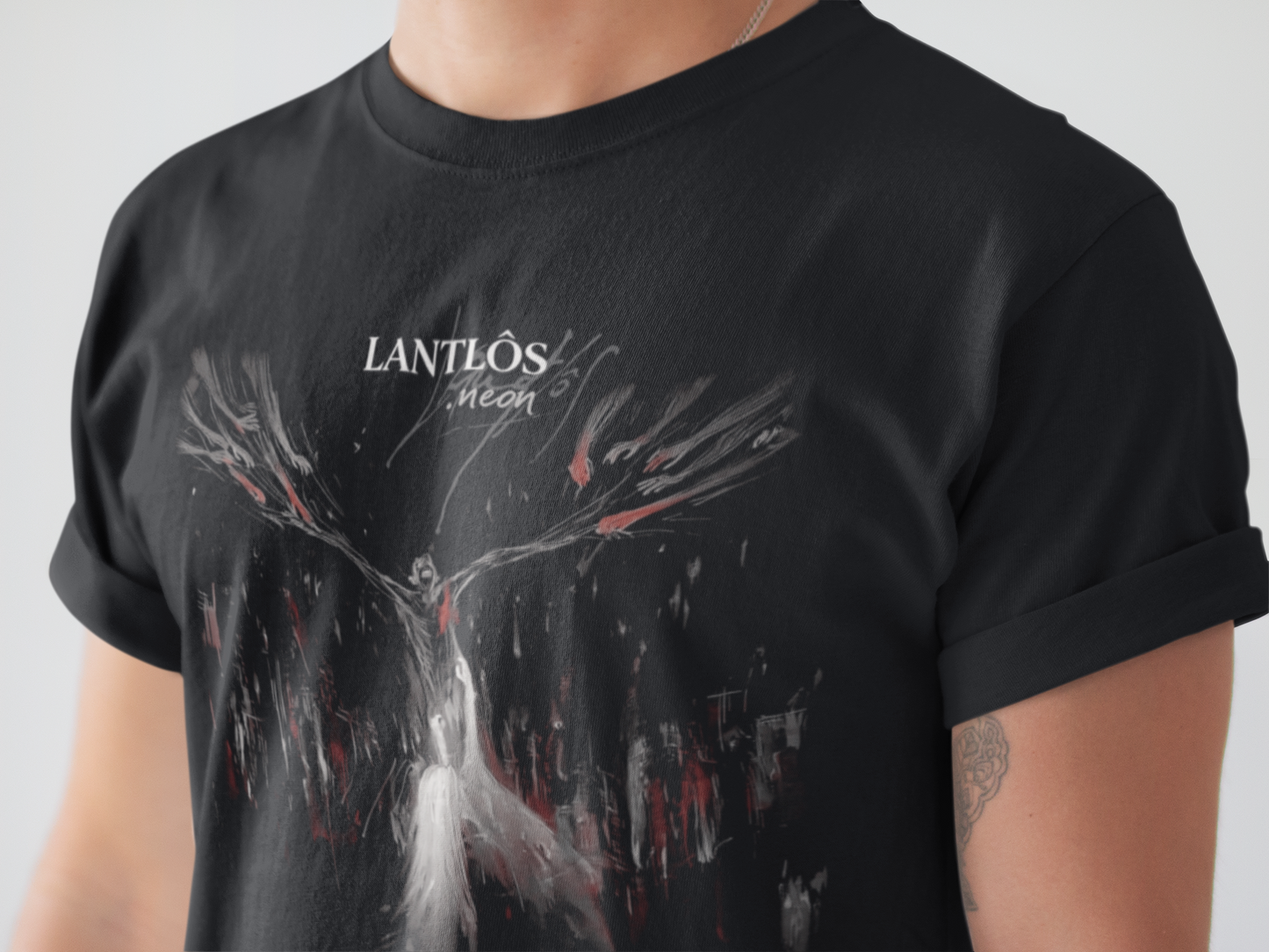 Playera Camiseta Lantlos Neon