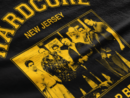 Playera Camiseta Hardcore New Jersey