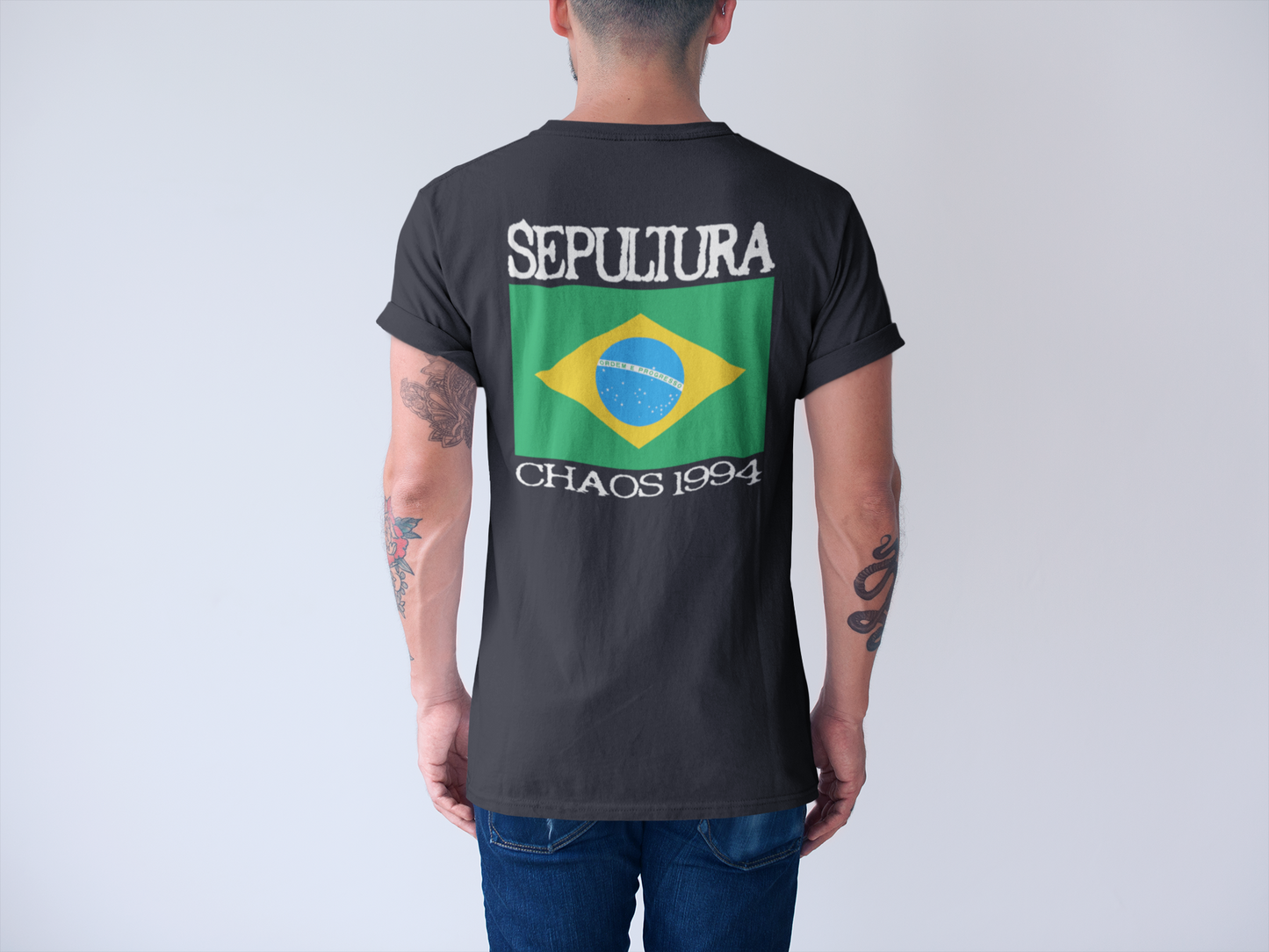 Playera Camiseta Sepultura Refuse and Resist 1994
