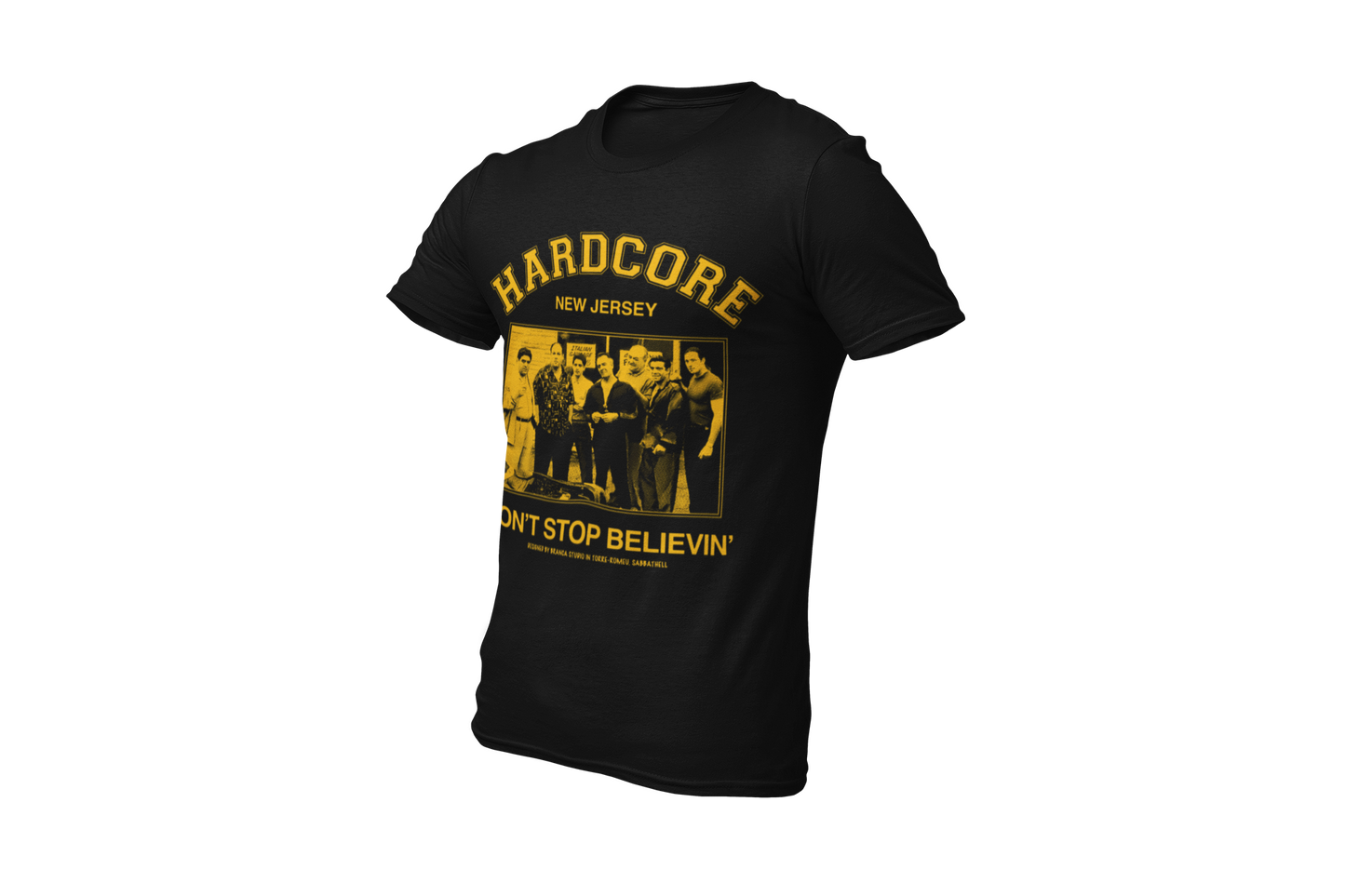 Playera Camiseta Hardcore New Jersey