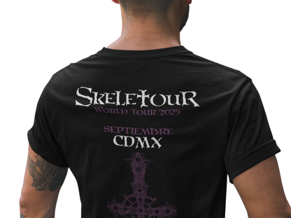 Playera Camiseta Ghost Skeletour Ciudad de México